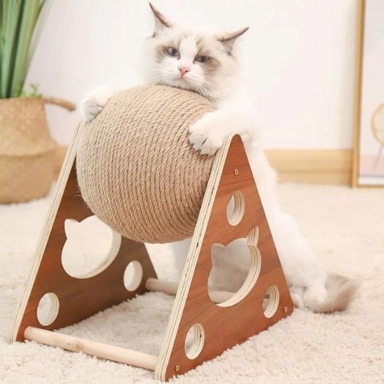 Boule griffoir pour chat La Patte Velue 1