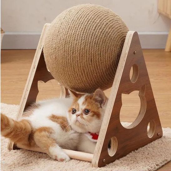 Boule griffoir pour chat La Patte Velue 2
