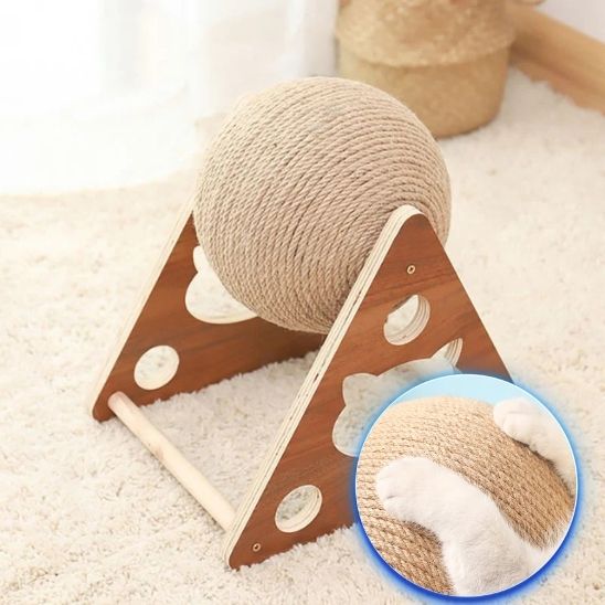 Boule griffoir pour chat La Patte Velue 3