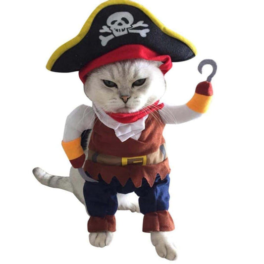 Costume de pirate pour chat - La Patte Velue