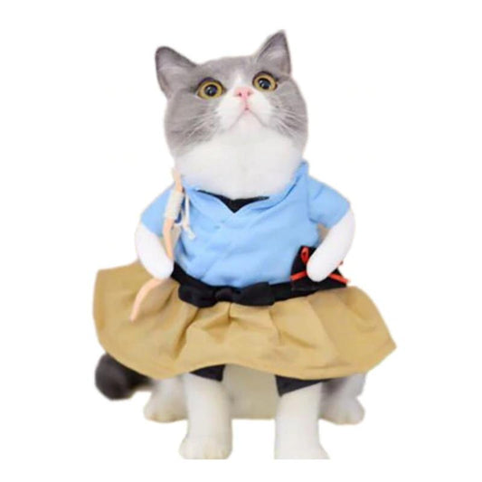 Costume samouraï pour chat - La Patte Velue