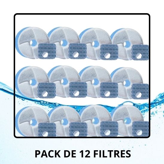 Filtre Triple Filtration pour Fontaines La Patte Velue 2
