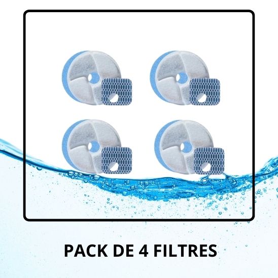 Filtre Triple Filtration pour Fontaines La Patte Velue 3
