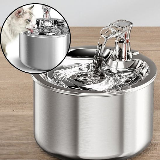 Fontaine inox chat 2L La Patte Velue 2