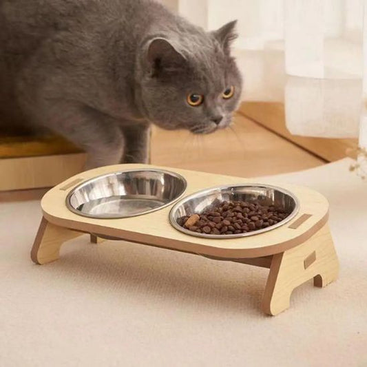 Gamelle surelevee pour chat La Patte Velue 1