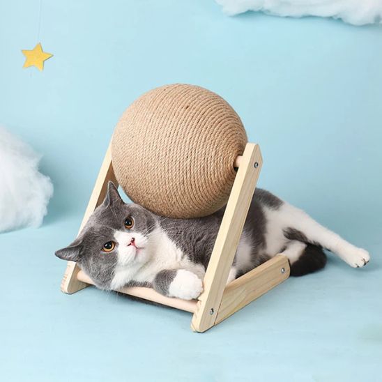 Griffoir en sisal pour chat La Patte Velue 3