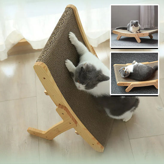 Griffoir pour Chat en Bois La Patte Velue 2