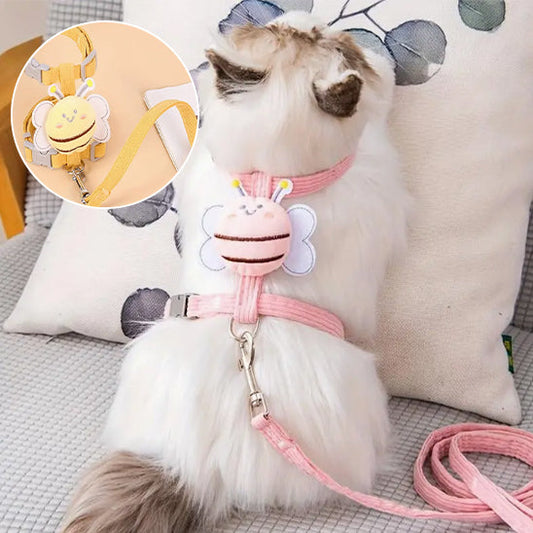 Harnais Chat Abeille La Patte Velue 1