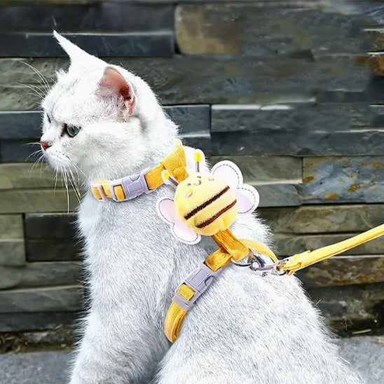 Harnais Chat Abeille La Patte Velue 5