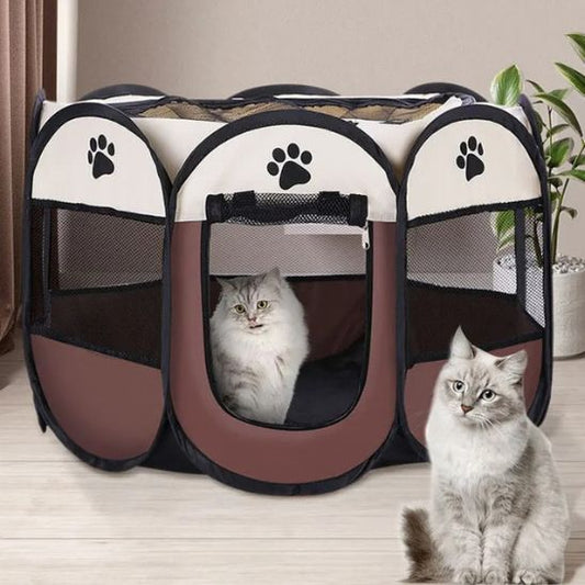 Maison Chat Transportable La Patte Velue 1