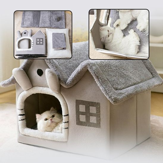 Maisonnette Douillette pour Chat La Patte Velue 2