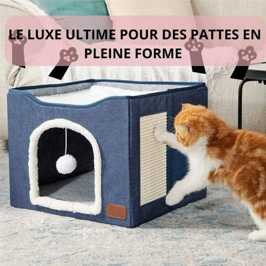 Niche pour Chat Divertissante La Patte Velue 1