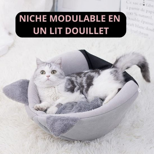 Niche pour Chat Ultra Moelleuse La Patte Velue 1