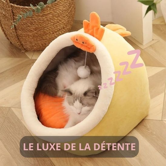 Panier Chat Ultra Confortable La Patte Velue
