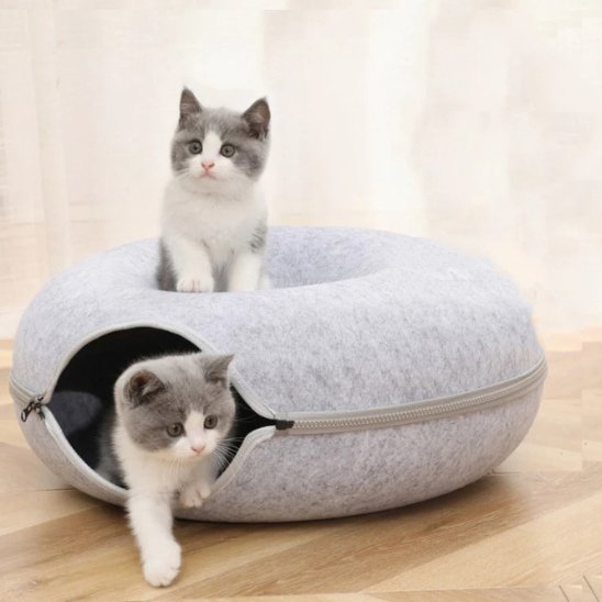 Panier tunnel pour chat La Patte Velue 1