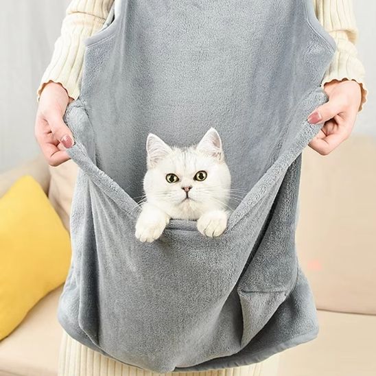 Sac de Couchage - Tablier Chat | Idéal pour Vos Sorties Félines