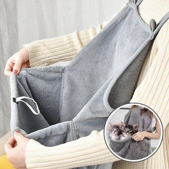 Sac de Couchage - Tablier Chat | Idéal pour Vos Sorties Félines