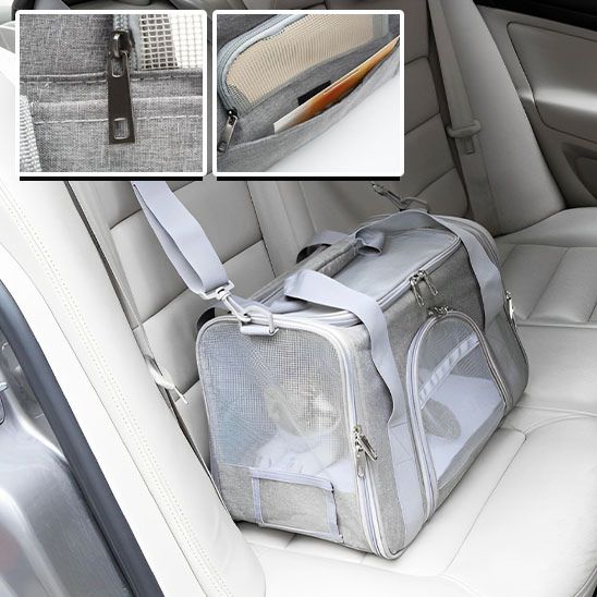 Sac transport chat La Patte Velue 4