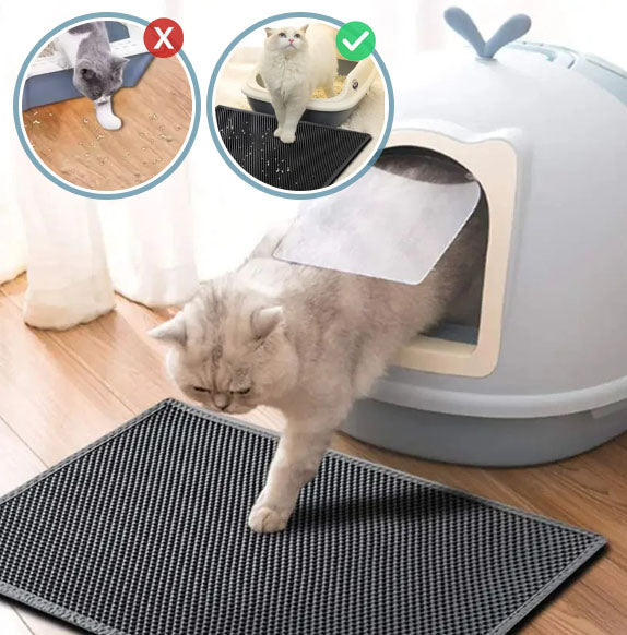 Tapis Litière Chat | Intérieur Propre et Sans Tracas