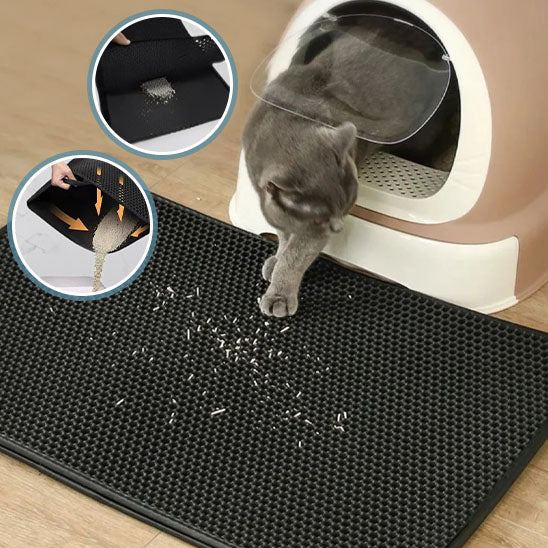 Tapis Litière Chat | Intérieur Propre et Sans Tracas