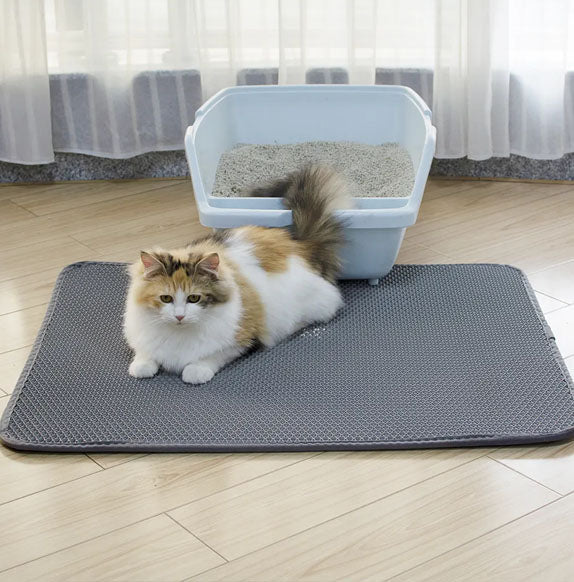 Tapis Litière Chat | Intérieur Propre et Sans Tracas