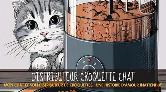 Mon chat et son distributeur de croquettes : une histoire d'amour inattendue
