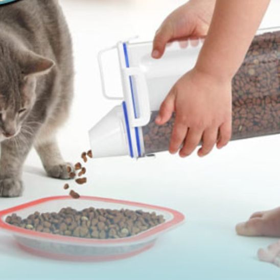 Boite a croquettes Chat La Patte Velue