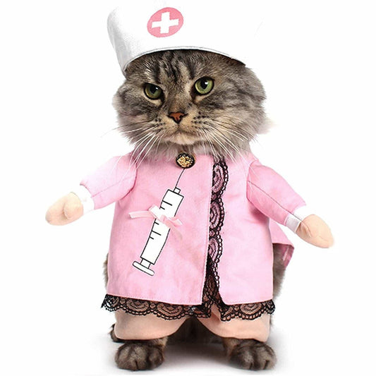 Costume pour chat infirmiere la Patte Velue