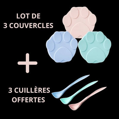 Couvercle silicone chat La Patte Velue 3
