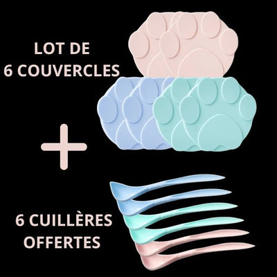 Couvercle silicone chat La Patte Velue 4