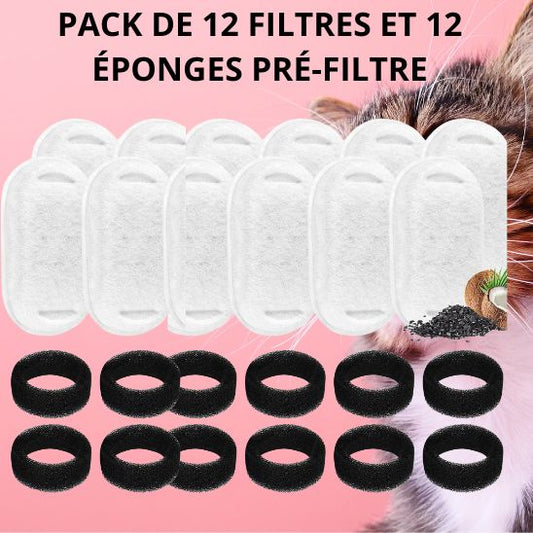 Filtre Fontaine Eau Chat La Patte Velue 1