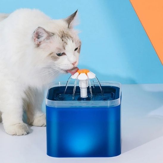 Fontaine à eau chat avec LED La Patte Velue 2