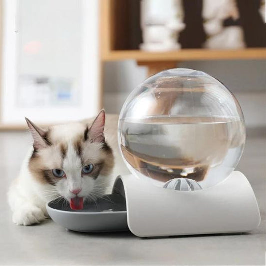 Fontaine à eau chat sans electricite La Patte Velue 1