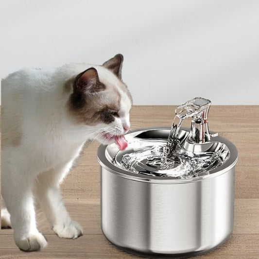 Fontaine inox chat 2L La Patte Velue 1