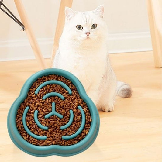 Gamelle Anti Glouton Chat La Patte Velue 
