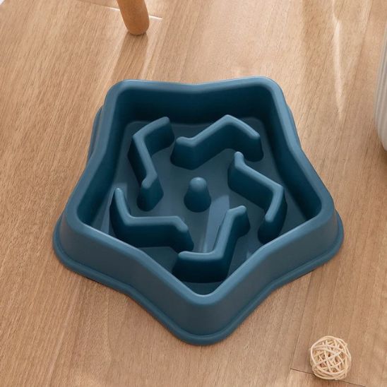Gamelle Anti Glouton Chat Étoile La Patte Velue 3