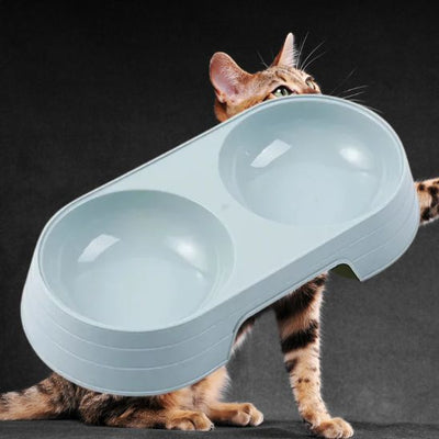 Gamelle Chat Double Bol La Patte Velue 4