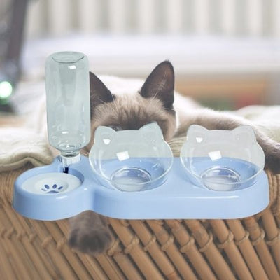 Gamelle chat triple La Patte Velue 2
