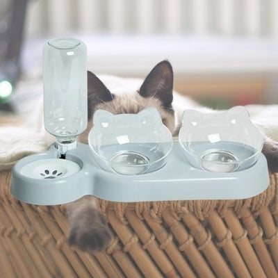 Gamelle chat triple La Patte Velue 3