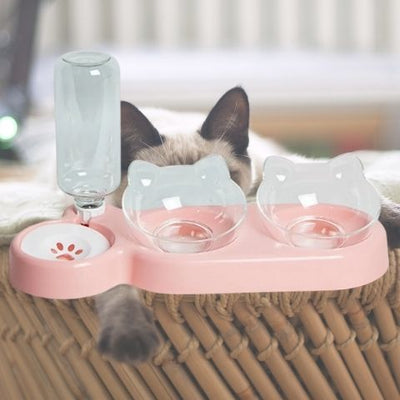 Gamelle chat triple La Patte Velue 4