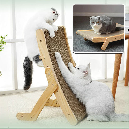 Griffoir pour Chat en Bois La Patte Velue