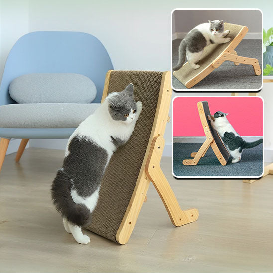 Griffoir pour Chat en Bois La Patte Velue