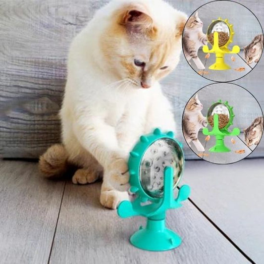 Jouet Distributeur de Croquettes pour Chat La Patte Velue