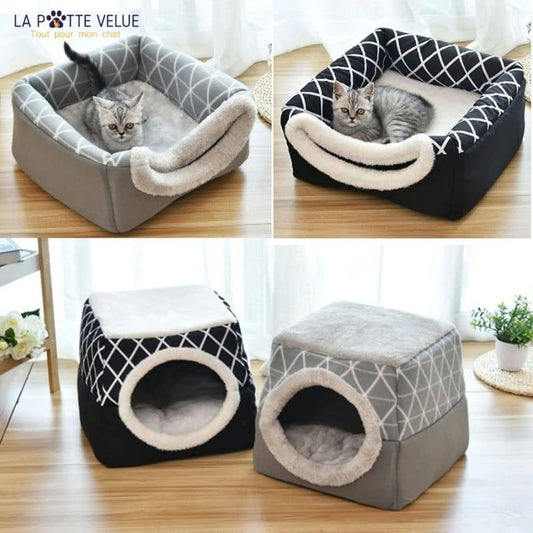 COCOON™ | 2 en 1 Lit-Niche pour les 4 saisons du chat