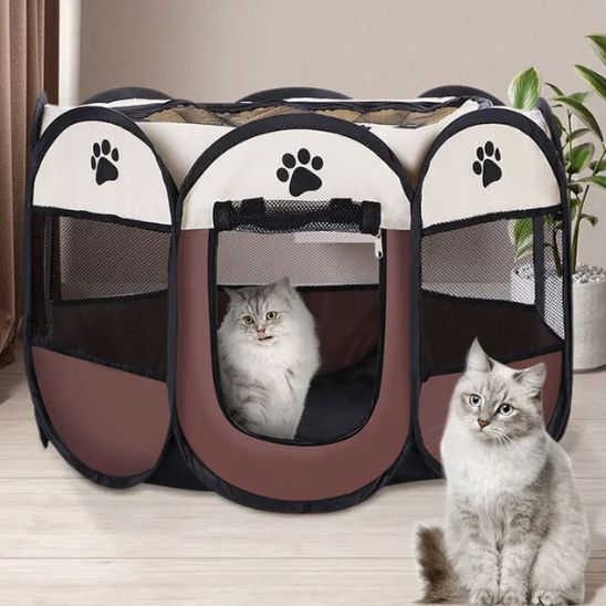 Maison Chat Transportable La Patte Velue