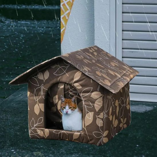 Niche pour Chat Exterieur Isolee La Patte Velue
