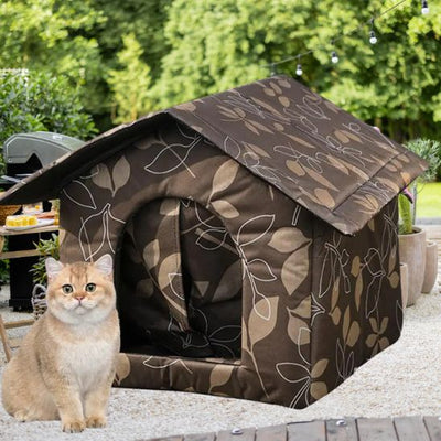 Niche pour Chat Exterieur Isolee La Patte Velue