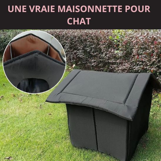 Niche pour chat exterieur La Patte Velue 2
