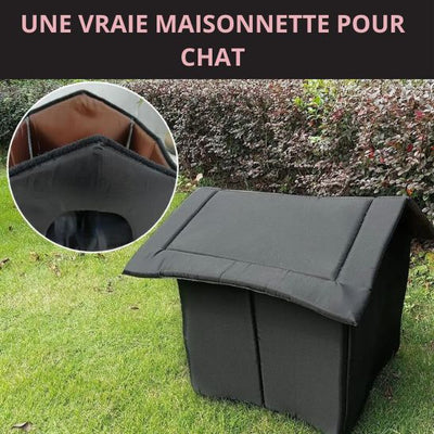 Niche pour chat exterieur La Patte Velue 2