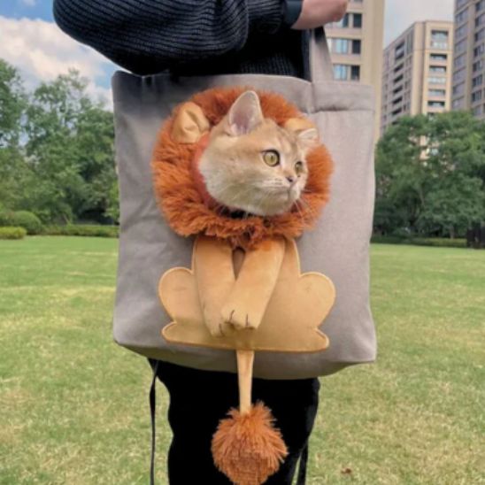 Sac a chat transport confortable La Patte Velue